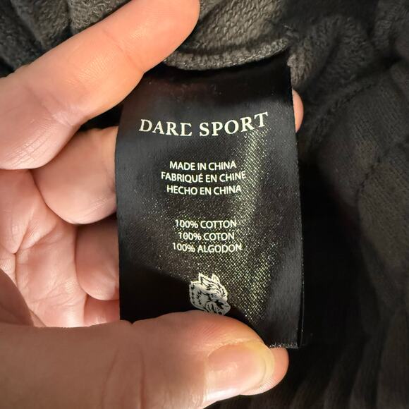 Darc Sport Western Wolves Vintage Chambers Zip Hoodie, Wolf Gray, XL - Picture 5 of 5